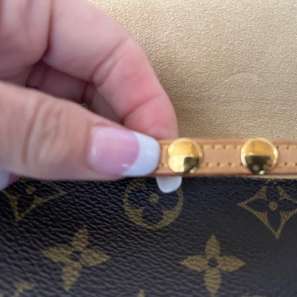 LOUIS VUITTON Pochette Twin GM Monogram crossbody bag Monogram Canvas clutch - Picture 7 of 9